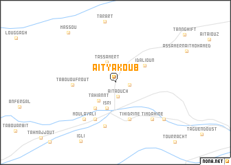 map of Aït Yakoub