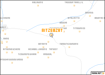 map of Aït Zebzat