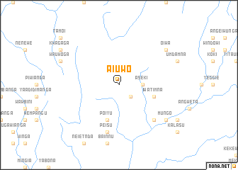 map of Aiuwo
