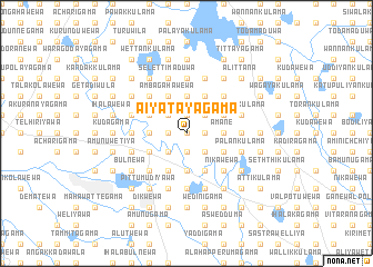 map of Aiyatayagama