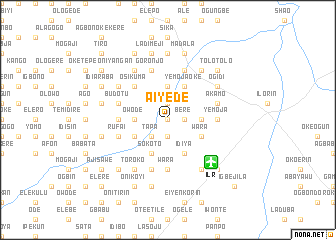 map of Aiyede