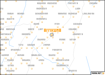 map of Aiyikuma