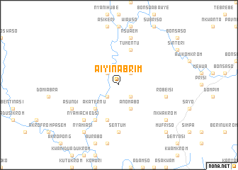map of Aiyinabrim