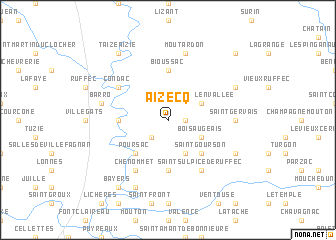 map of Aizecq