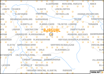 map of Ajagual