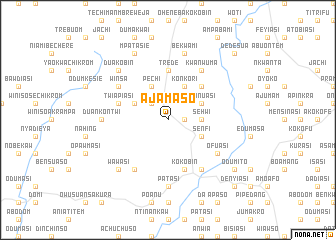 map of Ajamaso