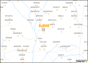 map of Ajama