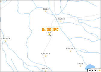 map of Ajāpura