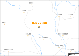 map of Ajayagad