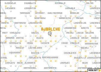map of Ajbalché