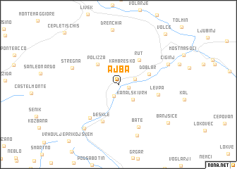 map of Ajba