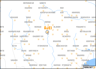 map of Ajei