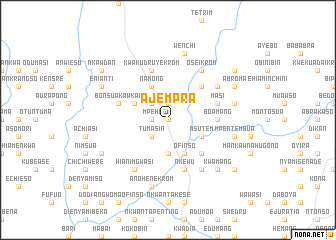 map of Ajempra