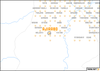 map of Ajia Abo