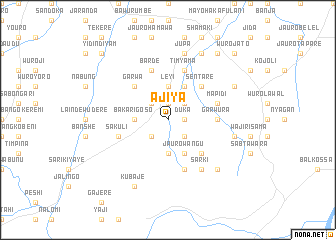 map of Ajiya