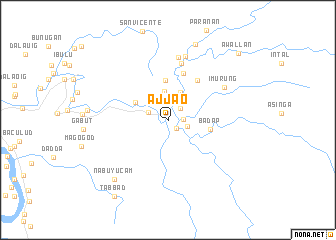 map of Ajjao