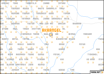 map of Akaangel