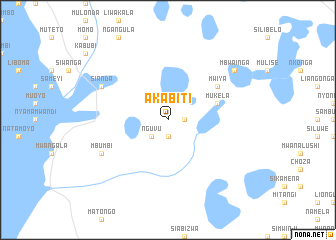 map of Akabiti