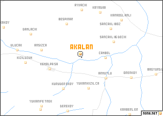 map of Akalan