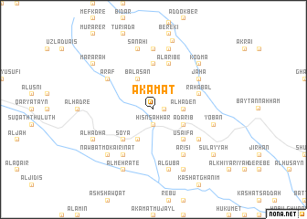 map of Akamāt