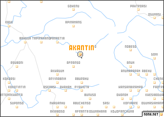 map of Akantin