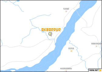map of Akbarpur