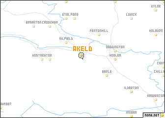 map of Akeld