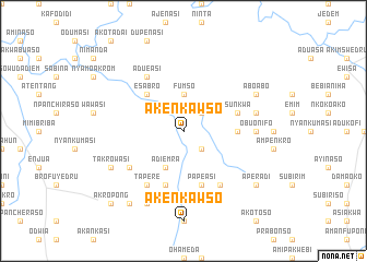 map of Akenkawso