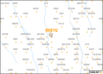 map of Ākeyu