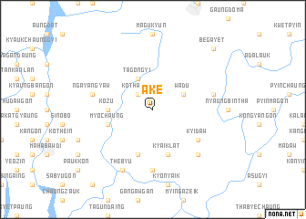 map of Ake