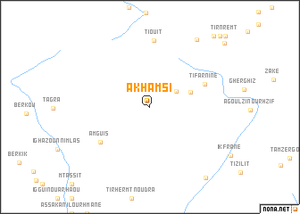 map of Akhamsi