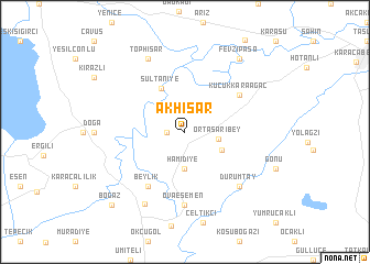 map of Akhisar