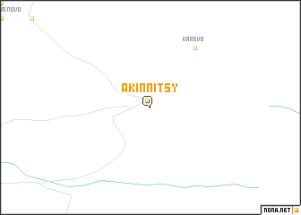 map of Akinnitsy