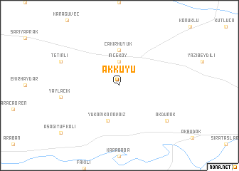 map of Akkuyu