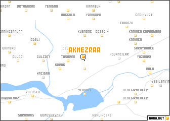 map of Akmezraa