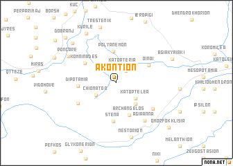 map of Akóntion