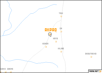 map of Akpao