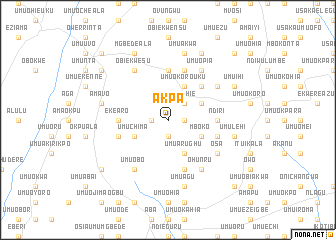 map of Akpa