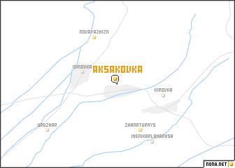 map of Aksakovka