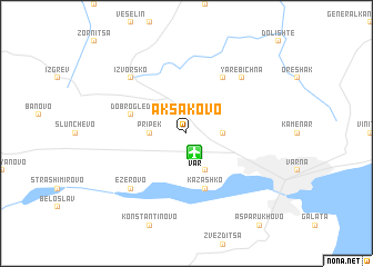 map of Aksakovo