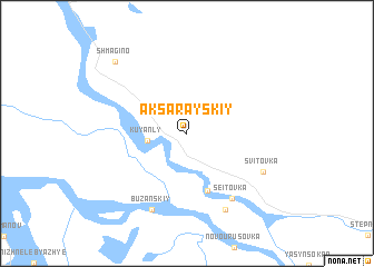 map of Aksarayskiy