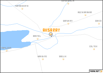 map of Aksaray