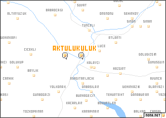 map of Aktuluk