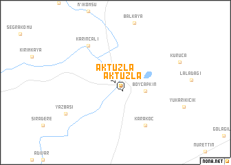 map of Aktuzla