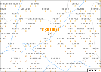 map of Akutiasi