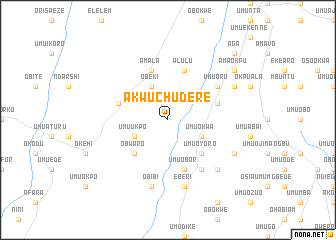 map of Akwu Chudere