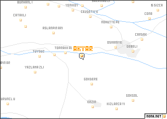 map of Akyar