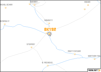 map of Ak”yar