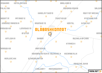 map of Alabash Konrat