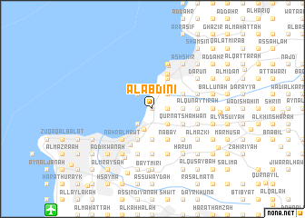 map of Al ‘Abdīnī